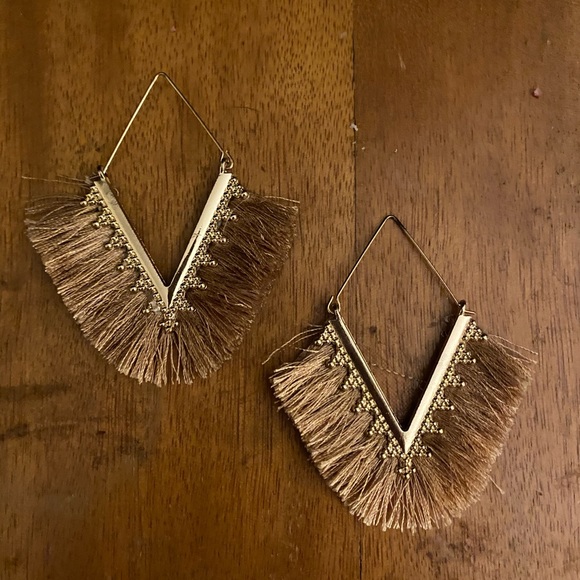 Anthropologie Jewelry - NWOT tassel earrings